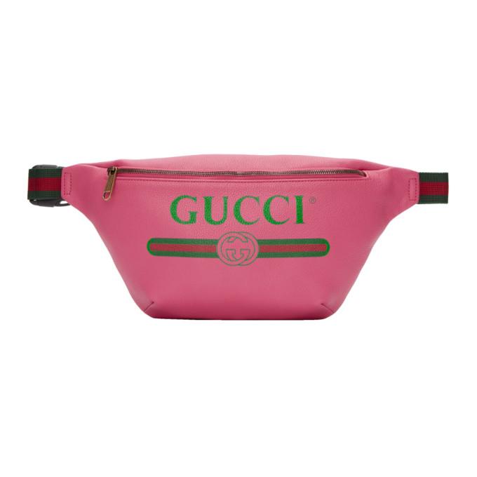 hot pink gucci fanny pack