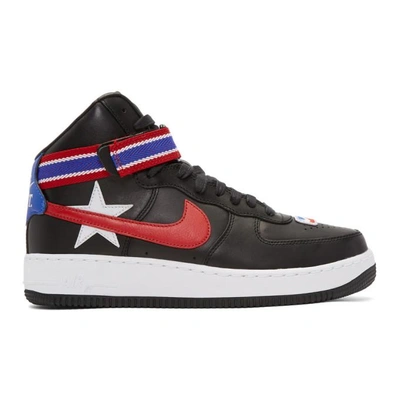 Nike Black Riccardo Tisci Edition Air Force 1 High Sneakers