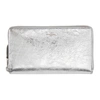 BALENCIAGA Silver Metallic Continental Wallet,443655 0GT0N