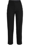 NINA RICCI WOMAN WOOL STRAIGHT-LEG PANTS BLACK,AU 7789028783955810