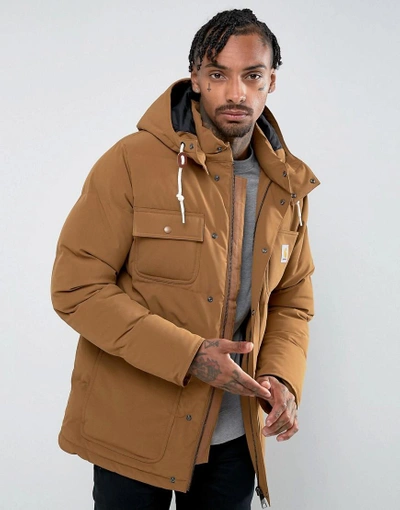 Carhartt Wip Alpine Jacket With Removable Hood - Tan | ModeSens