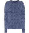 POLO RALPH LAUREN COTTON CABLE-KNIT SWEATER,P00305187-2