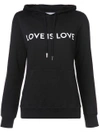 PRABAL GURUNG 'LOVE IS LOVE' KAPUZENPULLOVER,F17T03S12613768