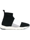 BALMAIN sock style sneakers,S8HC117PCZS12644241