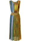 MISSONI striped belted dress,21064112619736