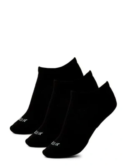 Hue Air Cushion Hidden Shoe Liners 3-pack In Black
