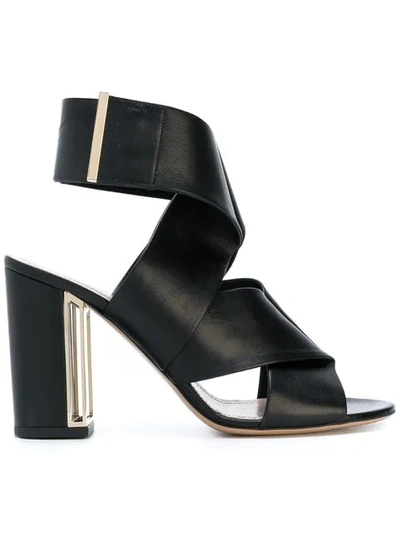 Nicholas Kirkwood Shoes Black Nappa Leather Nini Sandals