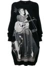 R13 R13 ELVIS GRUNGE DRESS - BLACK,R13W36120112643146