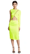 VERSUS COCKTAIL DRESS WITH CUTOUT
