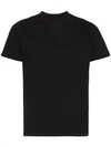 RICK OWENS Black shortsleeved t shirt,RU18S5265JA12453832