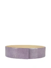 Max Mara Mino Belt In Lilla