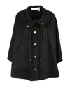 SEE BY CHLOÉ SEE BY CHLOÉ OVERSIZED CAPE COAT,10403999