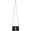 GUCCI GUCCI BLACK SUPER MINI SYLVIE BAG,494646 CWLSG