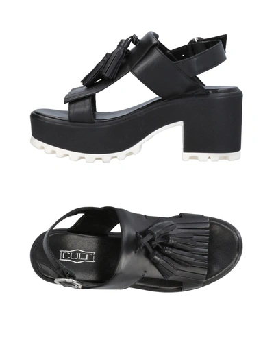 Cult Sandals In Black