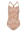 ISABEL MARANT ÉTOILE SEELEY PRINTED SWIMSUIT,P00294198