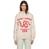Gucci Snake-print Cotton-jersey Hooded Sweatshirt In Ivory/ Red
