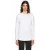 PALM ANGELS White Long Sleeve Logo T-Shirt,PMAB001S180840210110