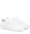 PRADA QUILTED LEATHER SNEAKERS,P00295452