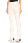 CHLOÉ CHLOE LIGHT CADY CRYSTAL EMBELLISHED TROUSERS IN NEUTRAL,18SPA77 18S237