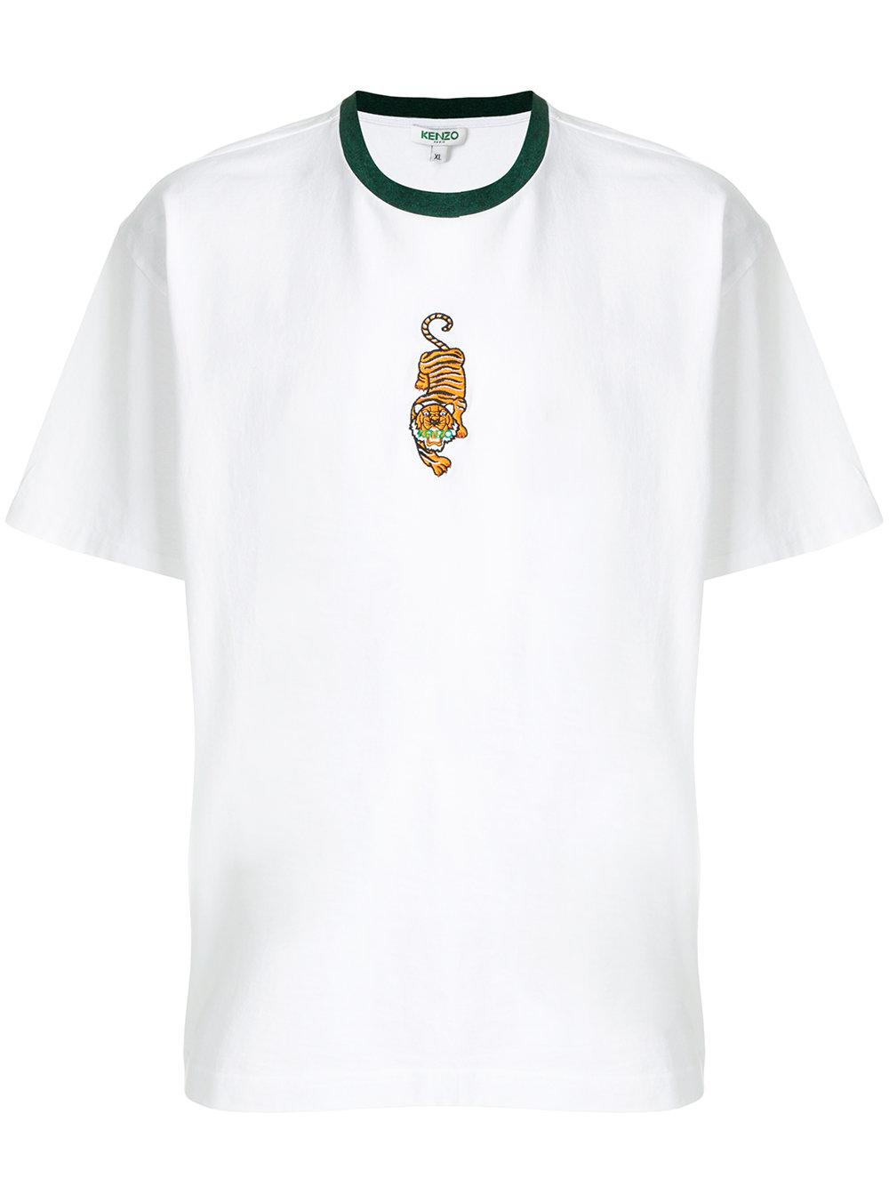 kenzo embroidered t shirt