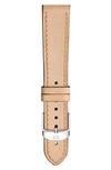 MICHELE 18MM LEATHER WATCH STRAP,MS18AA690231