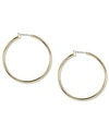 Anne Klein Gold-tone Large Hoop Earrings