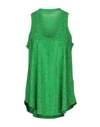 HAPPINESS HAPPINESS WOMAN TOP LIGHT GREEN SIZE M/L COTTON,12130474VC 1