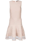 ALEXANDER MCQUEEN Sleeveless Mini Knit dress,507917Q1WJZ12657636