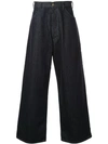 MARNI MARNI WIDE LEG JEANS - BLUE,PUJUWLA0173062712640704