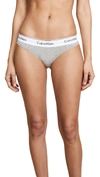 Calvin Klein Underwear Cotton Jersey Briefs, Grey In Grey Heather