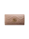 GUCCI GG MARMONT CONTINENTAL WALLET,443436DRW1T12089027