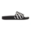 OFF-WHITE OFF-WHITE BLACK OFF SPRAY SLIDES,OMIA063S187970168800