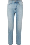 MADEWELL THE PERFECT SUMMER CROPPED HIGH-RISE STRAIGHT-LEG JEANS