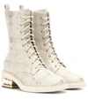 NICHOLAS KIRKWOOD Casati Pearl ankle boots,P00298567