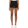 MARCELO BURLON COUNTY OF MILAN MARCELO BURLON COUNTY OF MILAN BLACK KAPPA EDITON DENIM SHORTS,CWYC001R183770516710