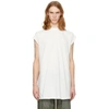 RICK OWENS Off-White Lupetto T-Shirt,RU18S5289 JA