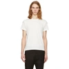 RICK OWENS RICK OWENS OFF-WHITE SHORT LEVEL T-SHIRT,RU18S5265 JA