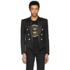 BALMAIN BALMAIN BLACK SPENCER BLAZER,S8H7044T599