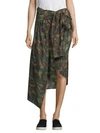 FAITH CONNEXION Camouflage-Print Skirt