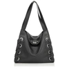 JIMMY CHOO RION/S BLACK GRAINY SOFT LEATHER TOTE BAG,RIONSGTL S