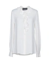 BOUTIQUE MOSCHINO Solid color shirts & blouses,38657833CA 4