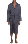 Daniel Buchler Peruvian Pima Cotton Robe In Ink