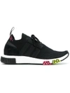 Adidas Originals Black Nmd Racer Primeknit Sneakers