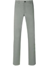 Prada Slim-fit Stretch Trousers - Grey In Grey