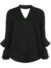 KIMORA LEE SIMMONS KAI BLOUSE,R1820212642412