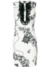 JUST CAVALLI SHORT CHAIN PRINT DRESS,S02CT0674N3893812655071