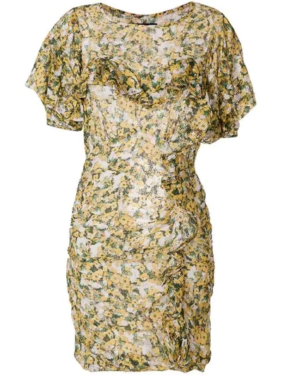 Isabel Marant Face Floral-print Gauze Dress