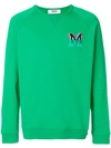 MSGM LOGO PATCH SWEATSHIRT,2440MM65X18429812644973