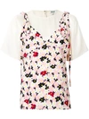 KENZO FLORAL LAYERED TOP,F852TO09553G12638693