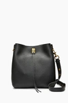 REBECCA MINKOFF Black Leather Darren Shoulder Bag | Rebecca Minkoff